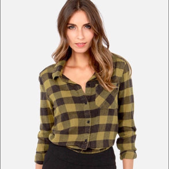 Billabong Tops - Billabong Need for Luv flannel